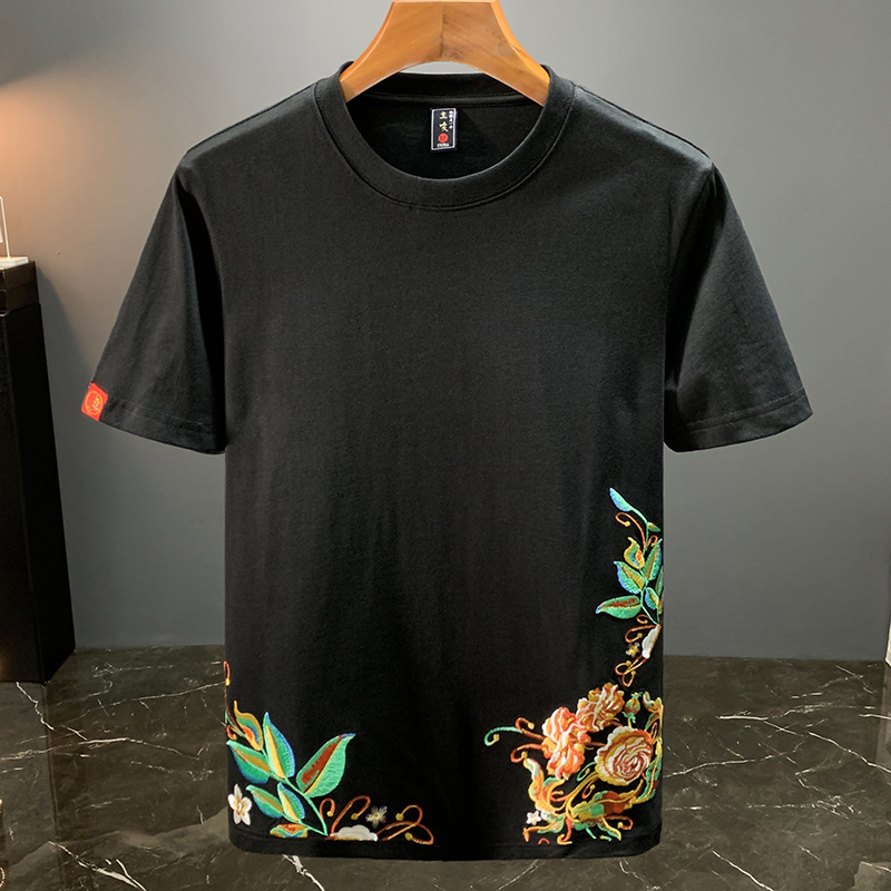 Ethnic Fashion Design - Camiseta de manga corta de estilo