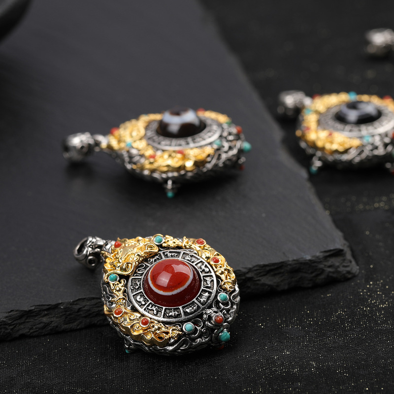 Collar con colgante de estilo  - Ethnic Fashion Design reseña y precio