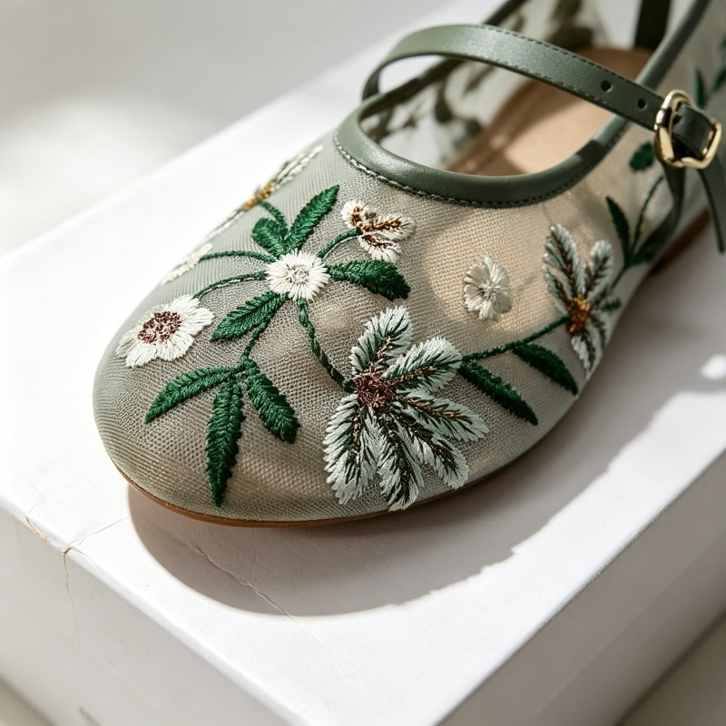 Zapatos planos de Ballet de oc - Ethnic Fashion Design reseña y precio