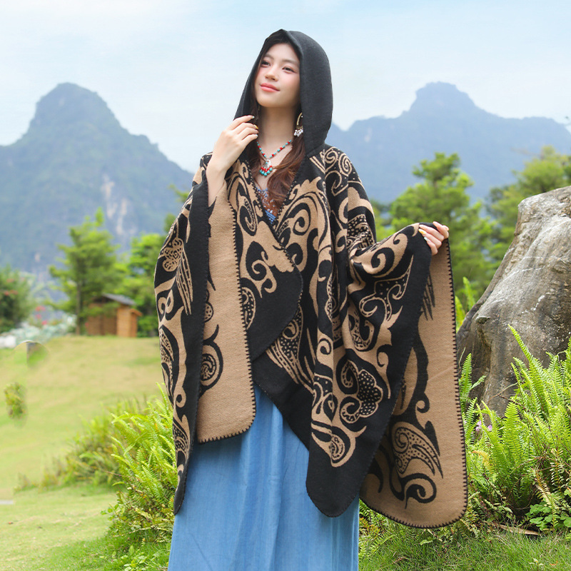 Nuevo chal con capucha para mu - Go Ethnic Fashion reseña y precio