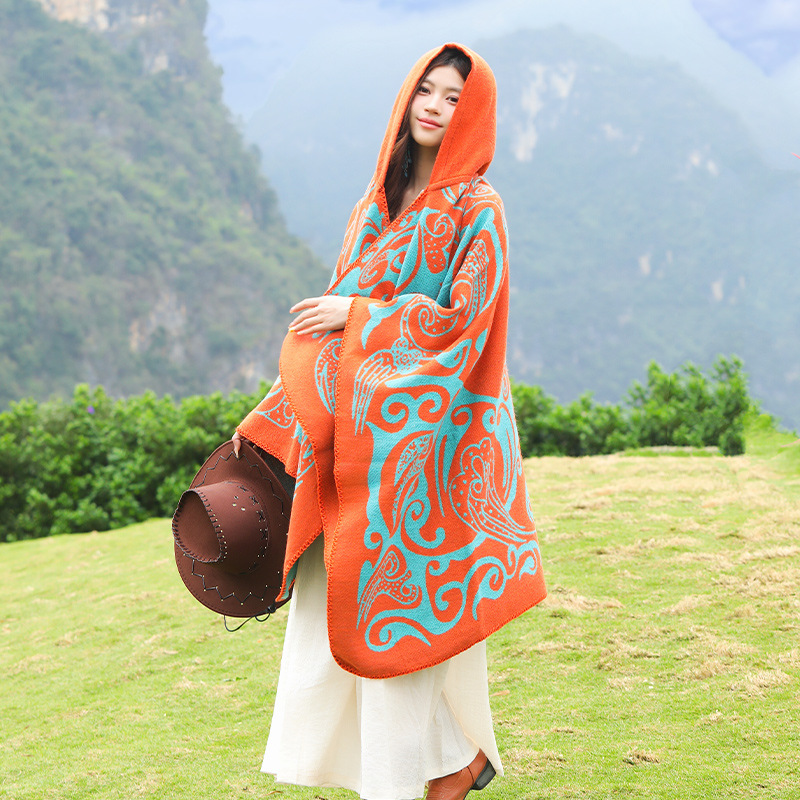 Nuevo chal con capucha para mu - Go Ethnic Fashion reseña y precio