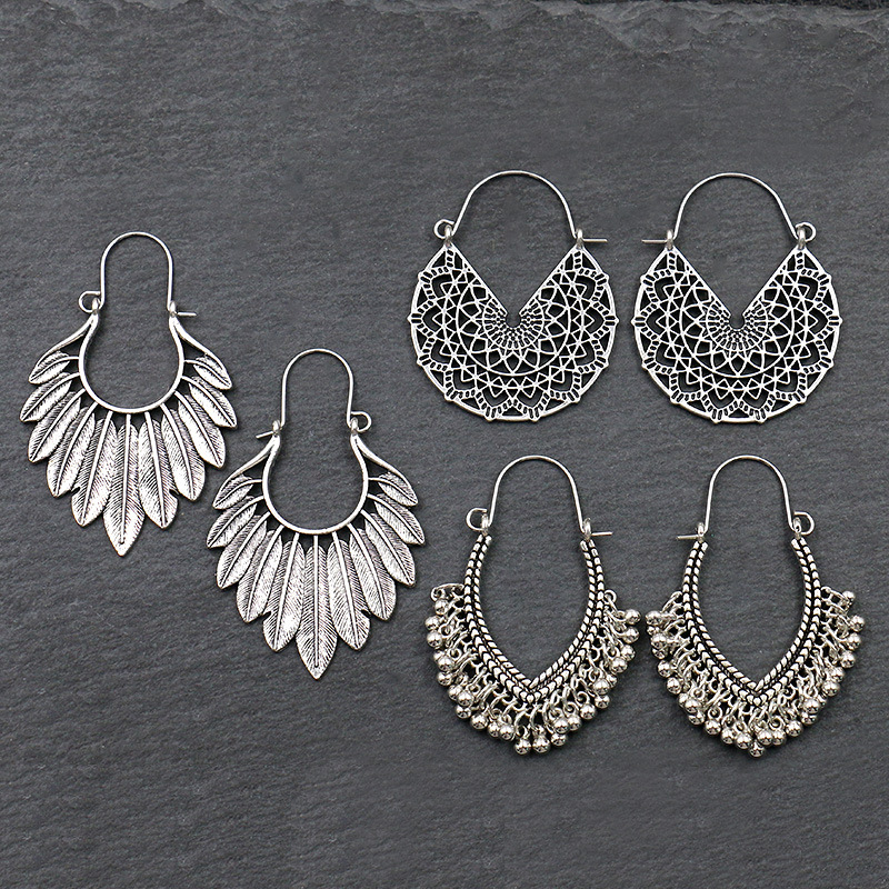 Pendientes indios colgantes ge - Ethnic Fashion India reseña y precio