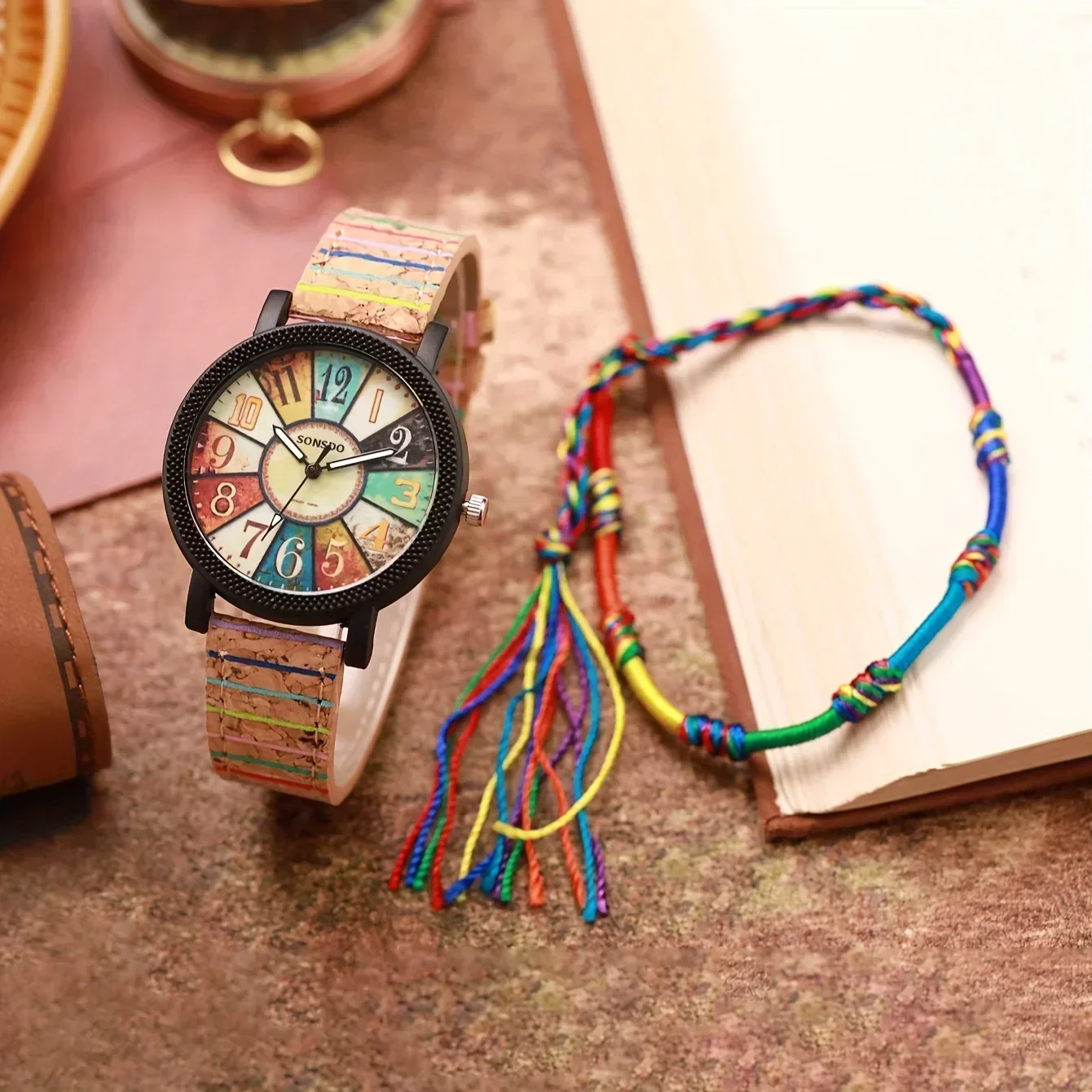 Reloj de cuarzo para mujer de  - Ethnic Modern Fashion reseña y precio
