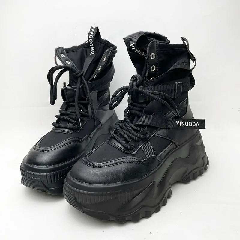 Botas de plataforma de otoño e - Ethnic Modern Fashion reseña y precio