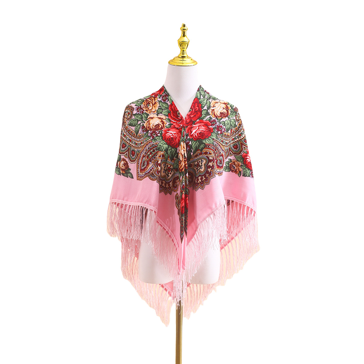 Chal Étnico Ruso de 110 cm par - Go Ethnic Fashion reseña y precio